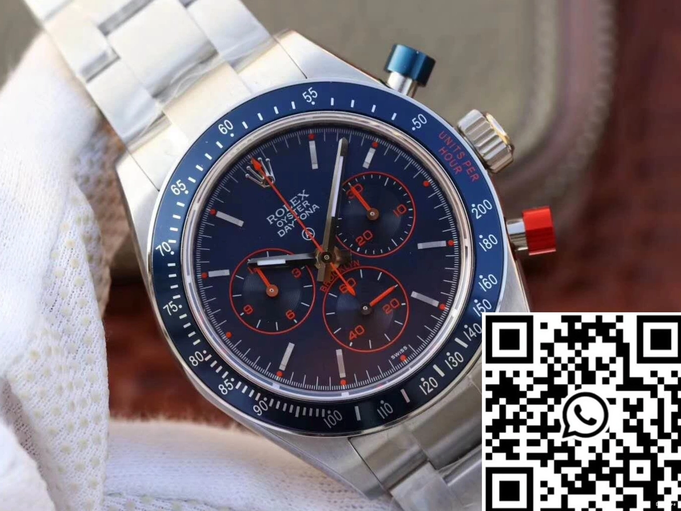 BP Factory Daytona Dial Rolex Blue Cosmograph 0329